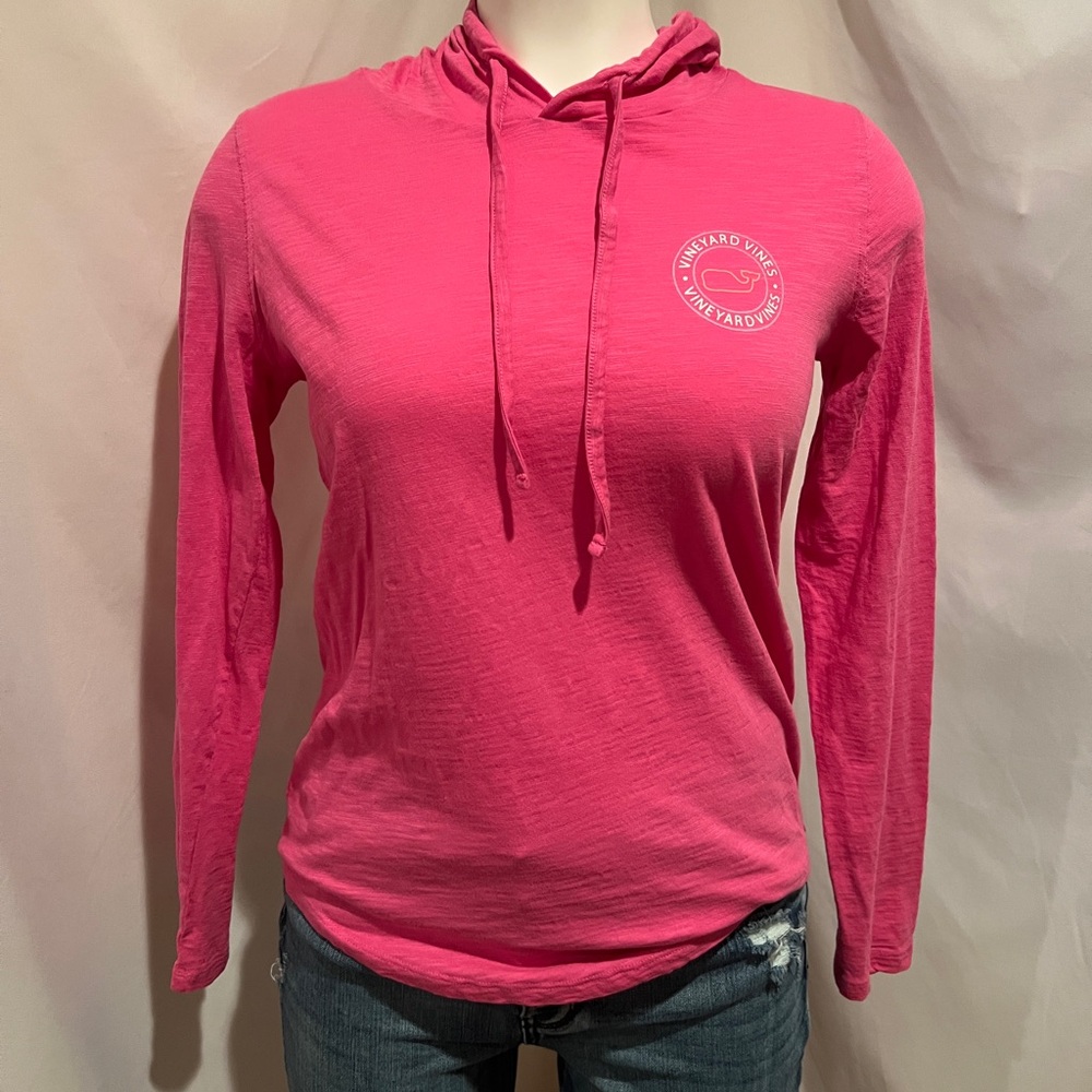 Vineyard Vine Small, Pink, Long sleeve Hoodie - Picture 3 of 7